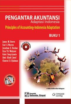 Cover PENGANTAR AKUNTANSI ADAPTASI INDONESIA :  Principles of Accounting - Indonesia Adaptation / JAMES M. REEVE