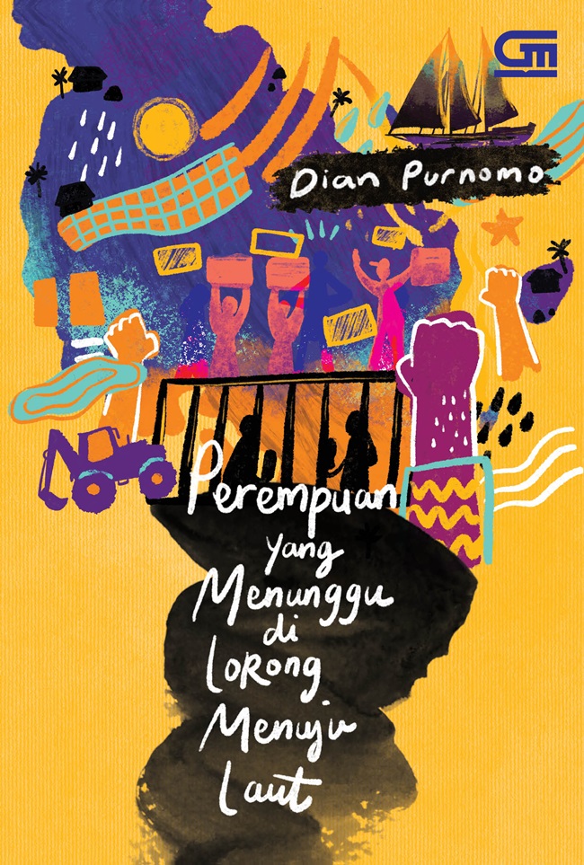 Cover PEREMPUAN YANG MENUNGGU DI LORONG MENUJU LAUT / DIAN PURNOMO