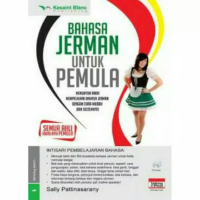 Cover BAHASA JERMAN UNTUK PEMULA / SALLY PATTINASARANY