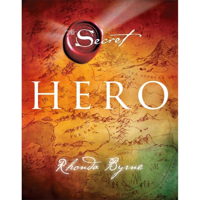 Cover THE SECRET HERO / RHONDA BYINE
