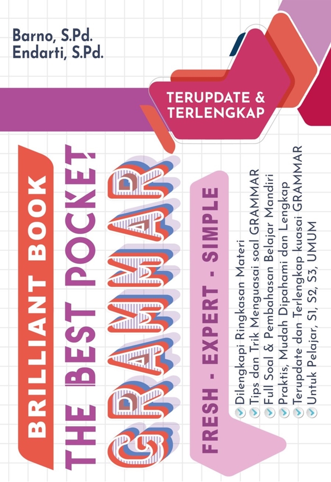 Cover THE BEST POCKET GRAMMAR / BARNO, S.PD.