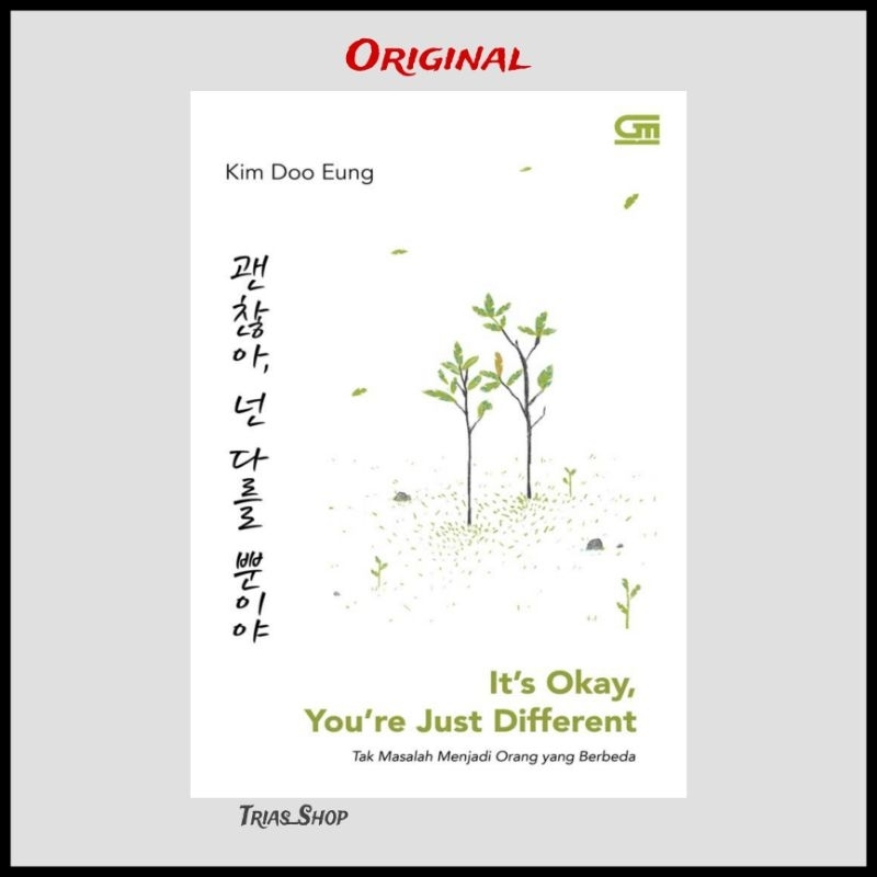 Cover TAK MASALAH MENJADI ORANG YANG BERBEDA :  It's Okay You're Just Different / KIM DOO EUNG