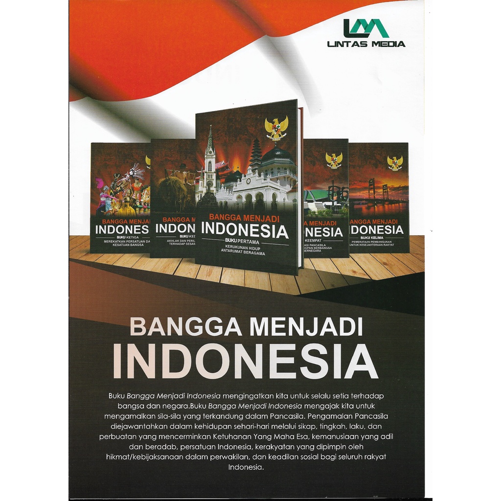 Cover BANGGA MENJADI INDONESIA : BUKU KETIGA :  Merekatkan Persatuan dan Kesatuan Bangsa / SRI YATIN