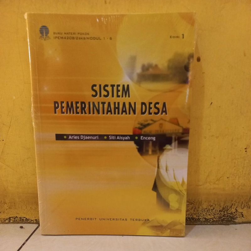Cover SISTEM PEMERINTAHAN DESA :  - / ARIES DJAENURI