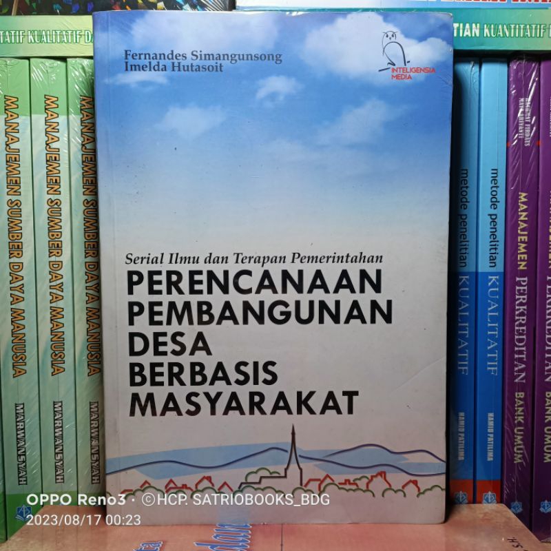 Cover Serial Ilmu dan Terapan Pemerintahan - PERENCANAAN PEMBANGUNAN DESA BERBASIS MASYARAKAT :  - / Prof. Dr. FERNANDES SIMANGUNSONG, S.STP., S.AP., M.Si.