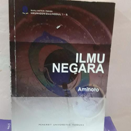 Cover ILMU NEGARA :  - / AMINOTO, S.H., M.Si