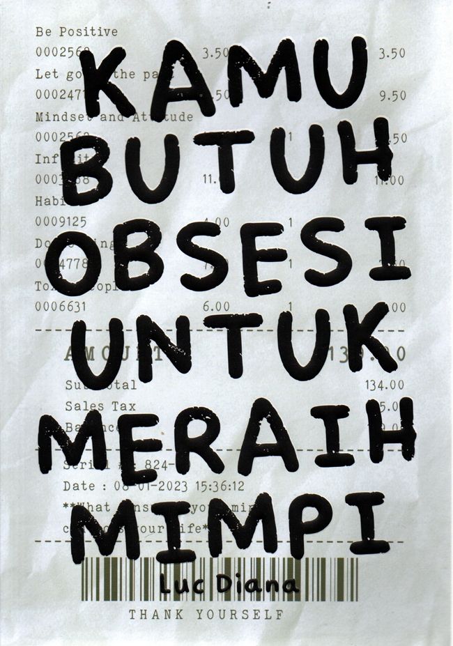 Cover KAMU BUTUH OBSESI UNTUK MERAIH MIMPI / LUC DIANA