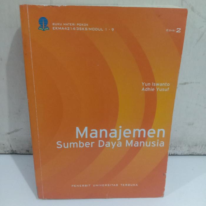 Cover MANAJEMEN SUMBER DAYA MANUSIA :  - / Drs. YUN ISWANTO, M.Si
