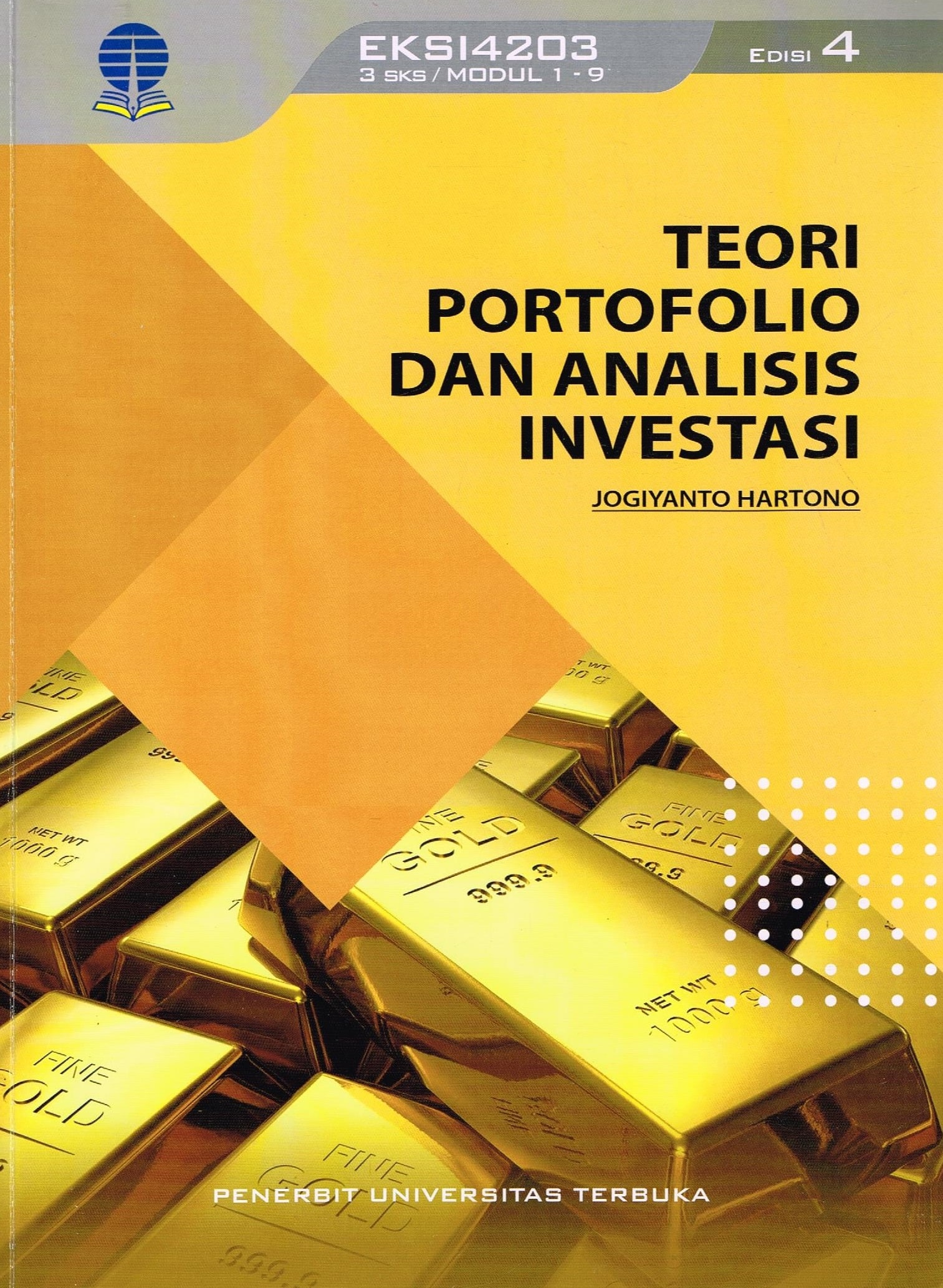 Cover TEORI FORTOFOLIO DAN ANALISIS INVESTASI / Prof. JOGIYANTO HARTONO, M.B.A., Ph.D., C,A.