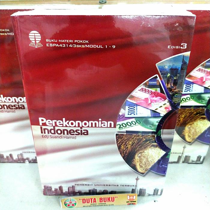 Cover PEREKONOMIAN INDONESIA :  - / Prof. Dr. EDY SUANDI HAMID, M.Ec