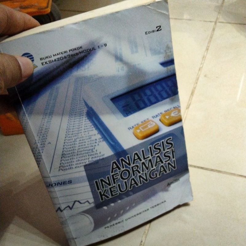 Cover ANALISIS INFORMASI KEUANGAN :  - / Dr. AMILIN, M.Si., A.K.