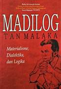 Cover MADILOG :  Materialisme, Dialektika, Dan Logika / TAN MALAKA