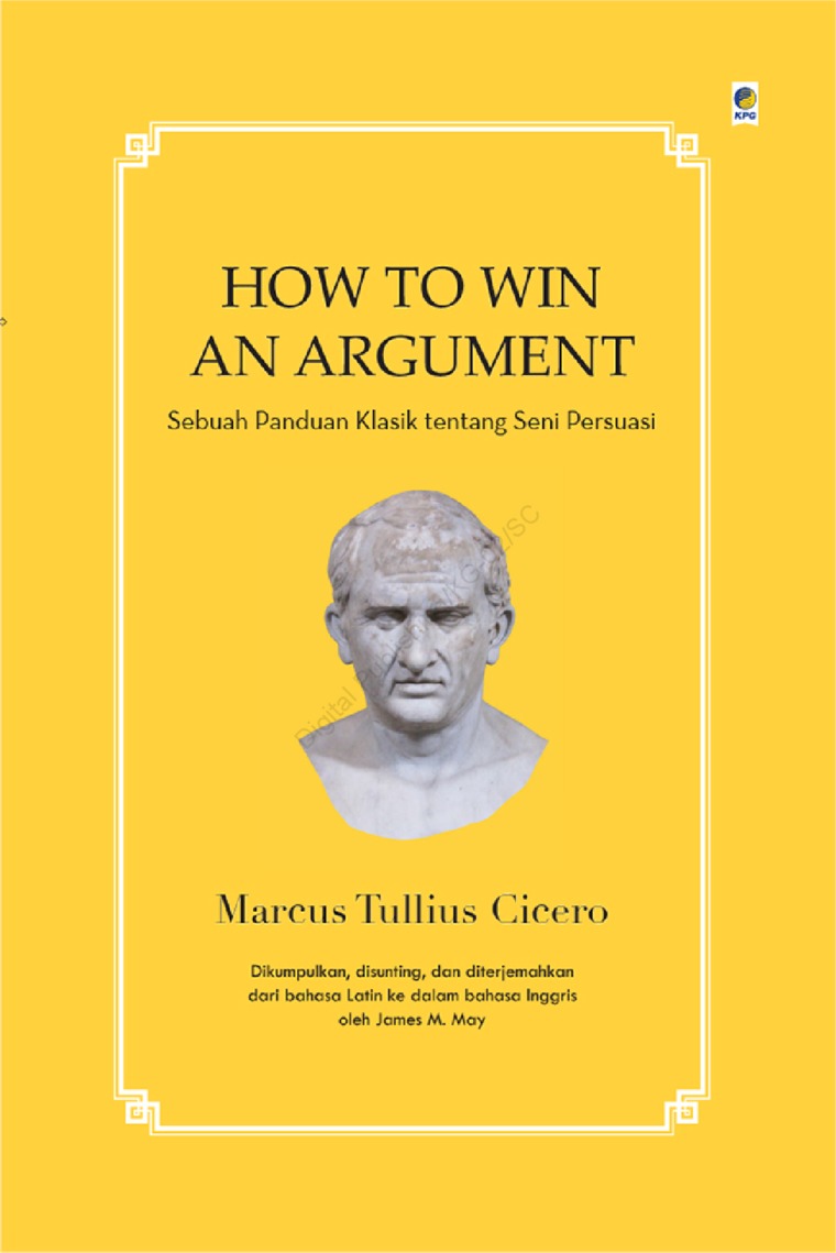 Cover HOW TO WIN AN ARGUMENT / MARCUS TULLIUS CICERO
