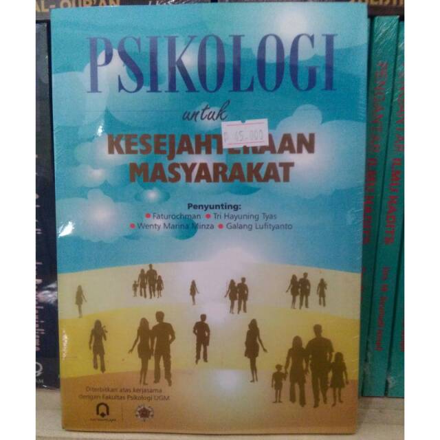 Cover PSIKOLOGI UNTUK KESEJAHTERAAN MASYARAKAT / FATUROCHMAN, YULI FAJAR SUSETYO, DKK