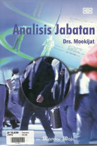 Cover ANALISIS JABATAN, / Drs. MOEKIJAT