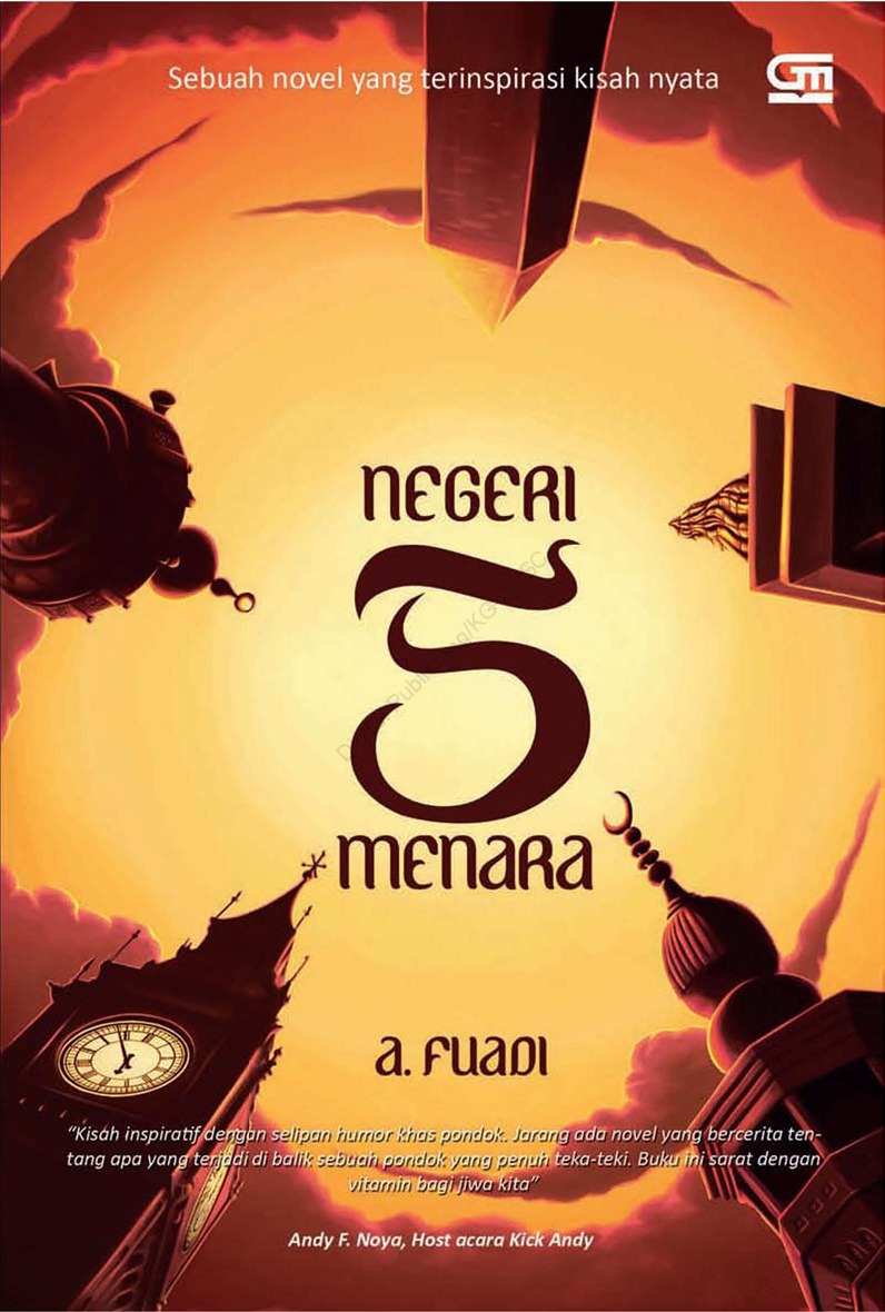 Cover NEGERI 5 MENARA / A. FUADI