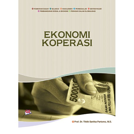 Cover EKONOMI KOPERASI / TIKTIK SARTIKA PARTOMO