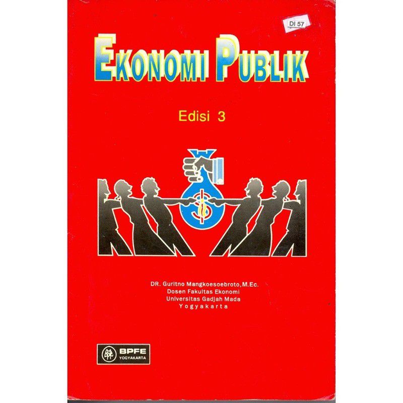 Cover EKONOMI PUBLIK / GURITNO MANGKOESOEBROTO