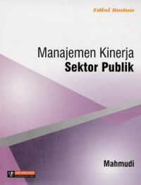 Cover MANAJEMEN KINERJA SEKTOR PUBLIK. / MAHMUDI