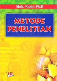 Cover METODE PENELITIAN / Moh. Nazir, Ph.D