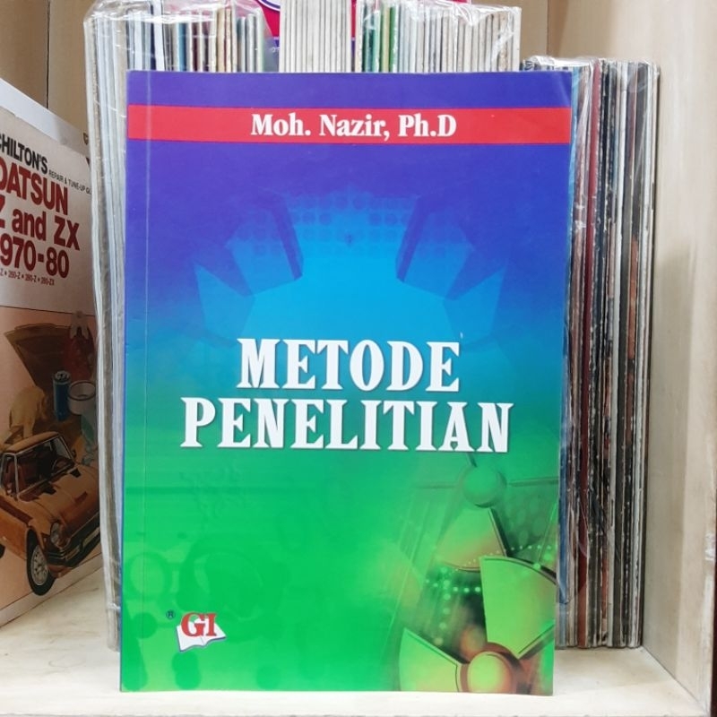 Cover METODE PENELITIAN, / Moh. Nazir, Ph.D