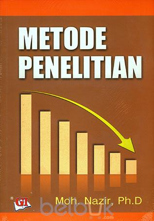 Cover METODE PENELITIAN / Moh. Nazir, Ph.D
