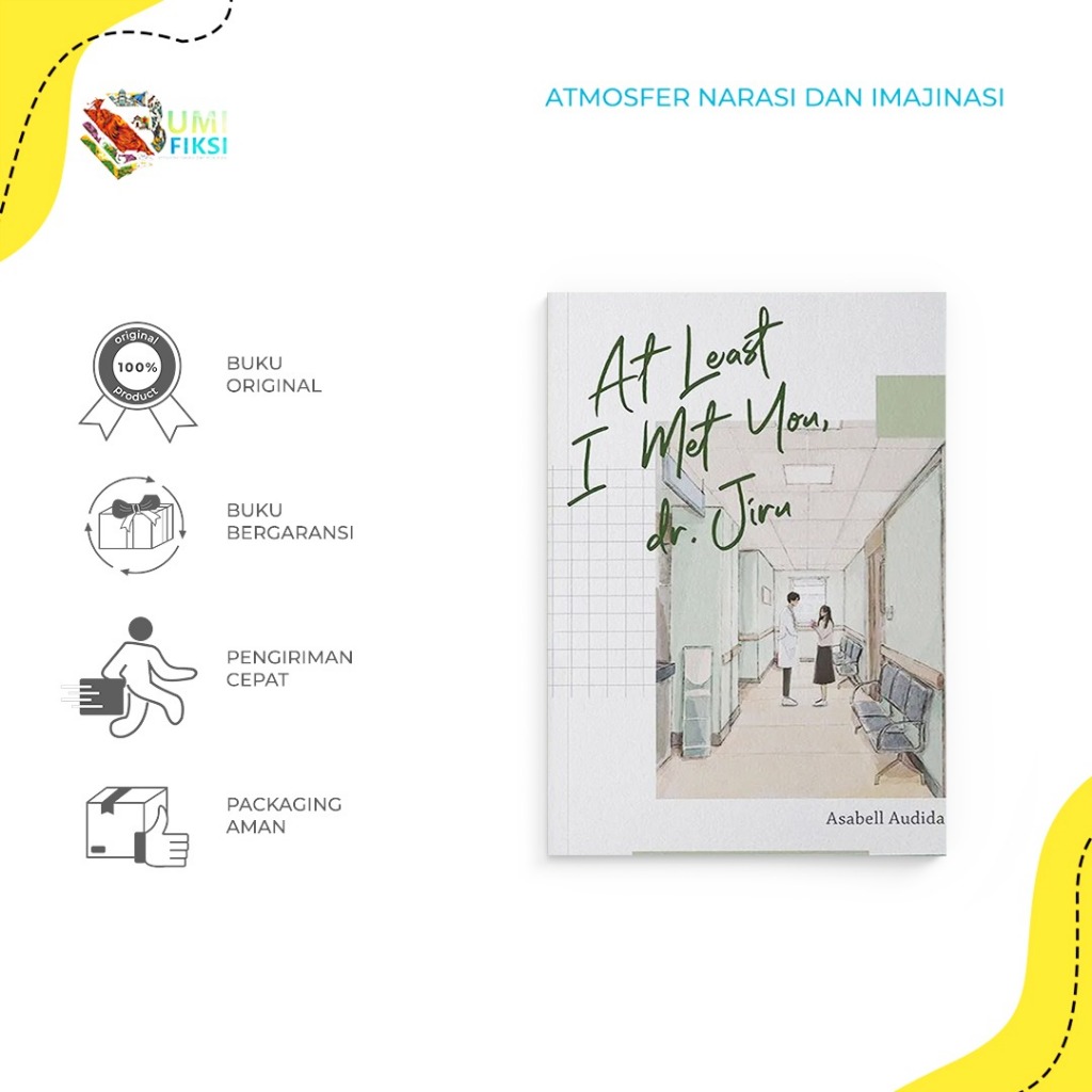 Cover AT LEAST I MET YOU, DR. JIRU / ASABELL AUDIDA