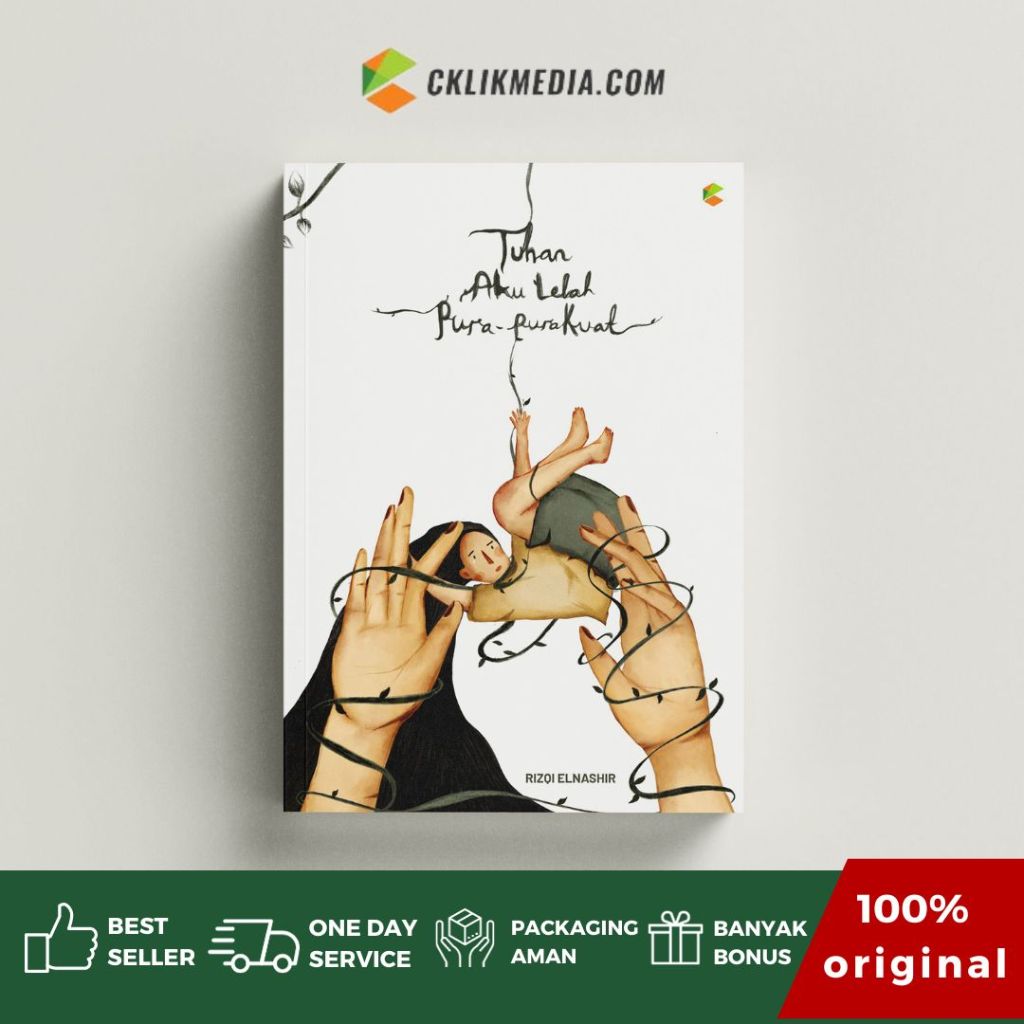 Cover TUHAN AKU TELAH PURA - PURA KUAT :  Menjadi Kuat Memang Melelahkan, Tapi Ini Bagian Dari Proses kehidupan / RIZQI ELNASHIR