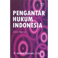 Cover PENGANTAR HUKUM  INDONESIA / R. ABDOEL DJAMALI