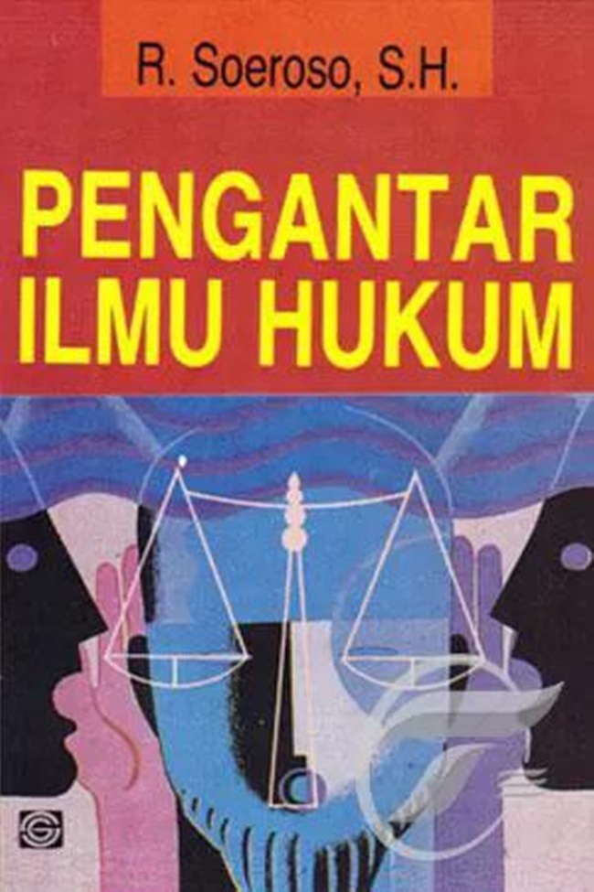 Cover PENGANTAR ILMU HUKUM / R. SOEROSO