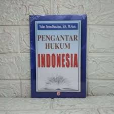 Cover PENGANTAR HUKUM INDONESIA / YULIES TIENA MASRIANI, S.H., M.Hum.