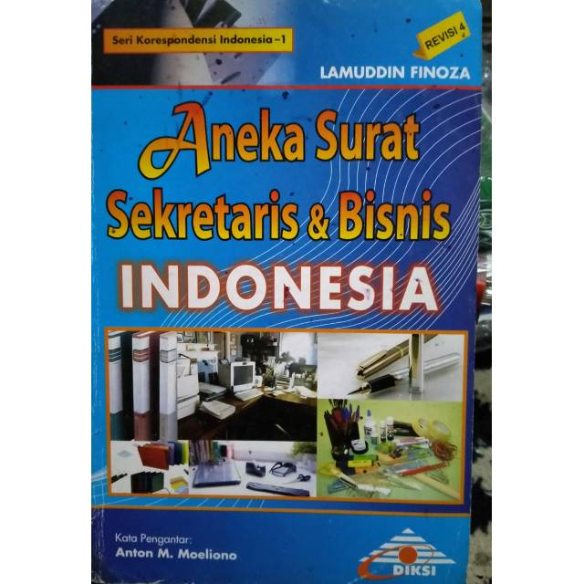 Cover ANEKA SURAT SEKRETARIS DAN BISNIS INDONESIA / LAMUDDIN FONOZA