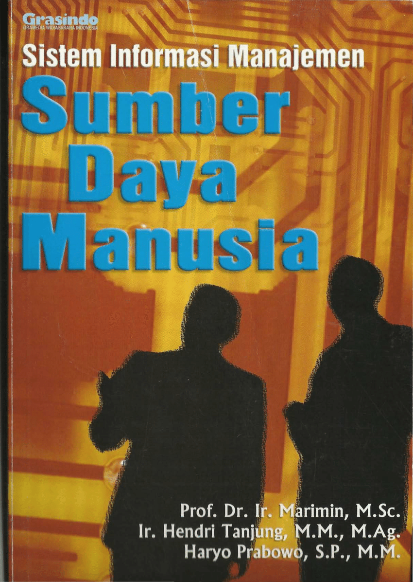 Cover SISTEM INFORMASI SUMBER DAYA MANUSIA / MARIMIN