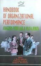 Cover Handbook of organizational performance : analisis perilaku dan manajemen / C. Merle Johnson