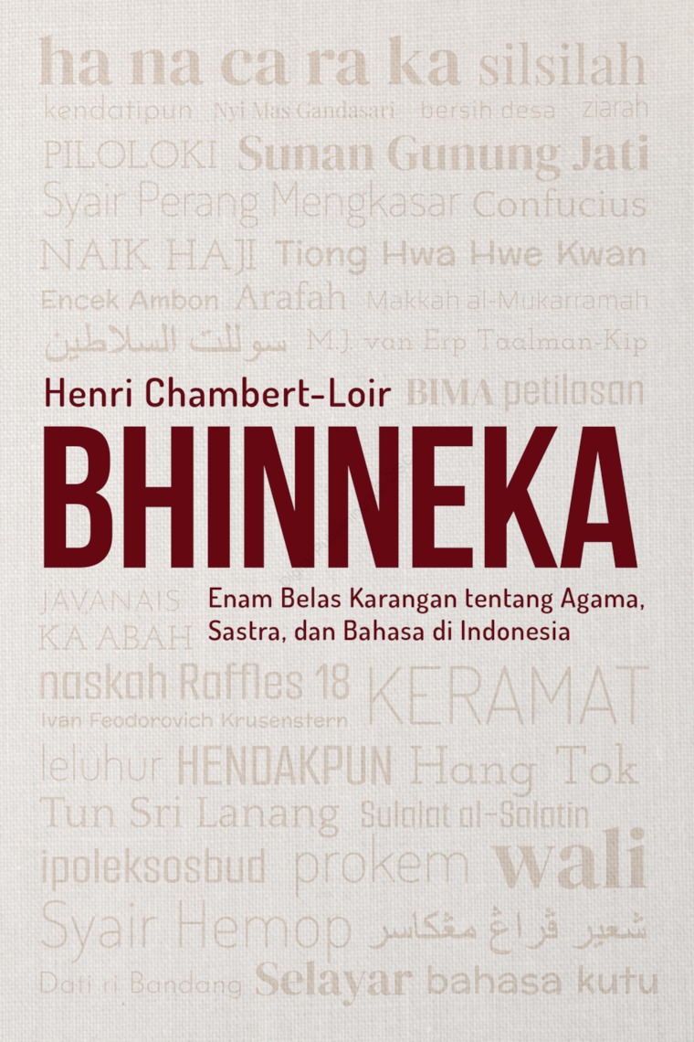 Cover BINNEKA :  Enam Belas Karangan tentang Agama Sastra dan Bahasa di Indonesia