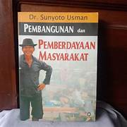 Cover PEMBANGUNAN DAN PEMBERDAYAAN MASYARAKAT / Dr.SUNYOTO USMAN