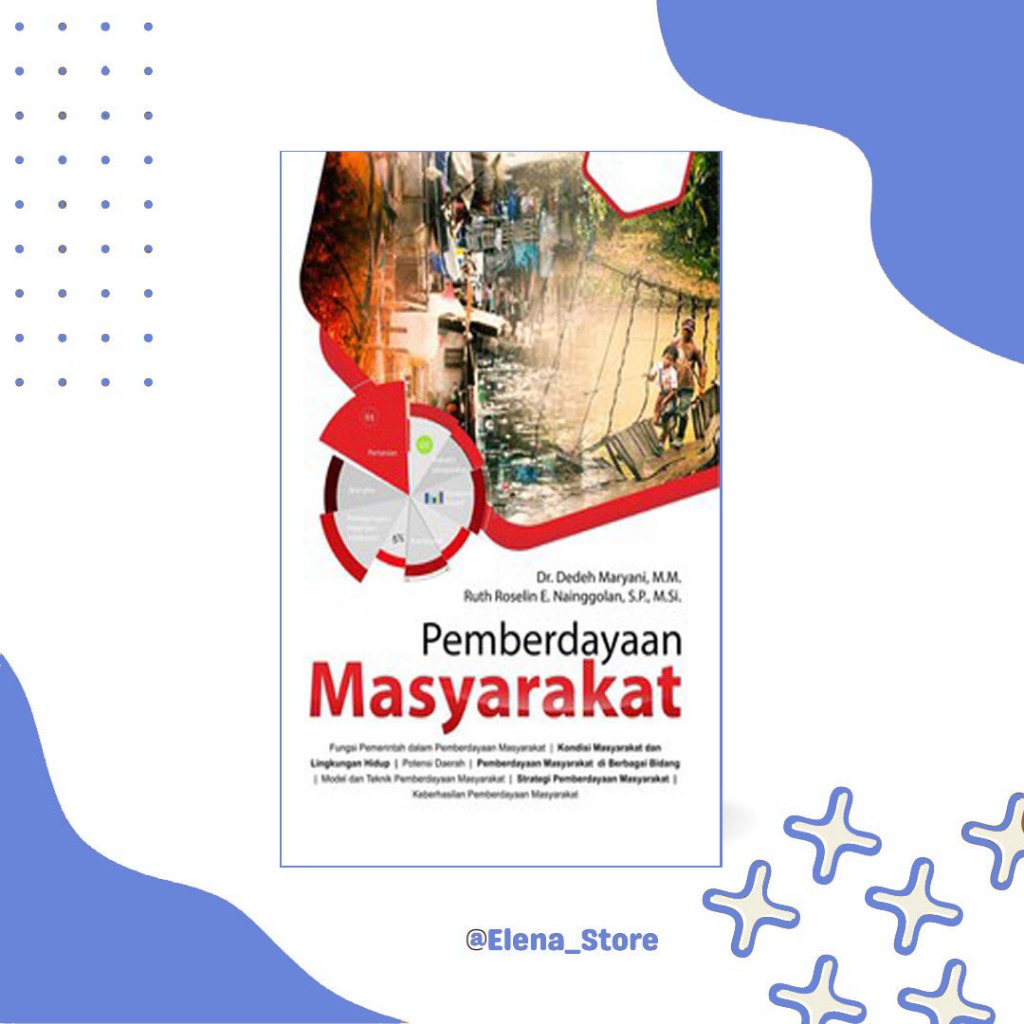 Cover PEMBERDAYAAN MASYARAKAT/ FAK POLITIK PEMERINTAHAN / PROF.DR. DEDEH MARYANI,MM