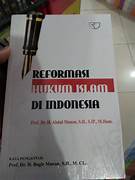 Cover REFORMASI HUKUM ISLAM DI INDONESIA / Prof. Dr. H. ABDUL MANAN