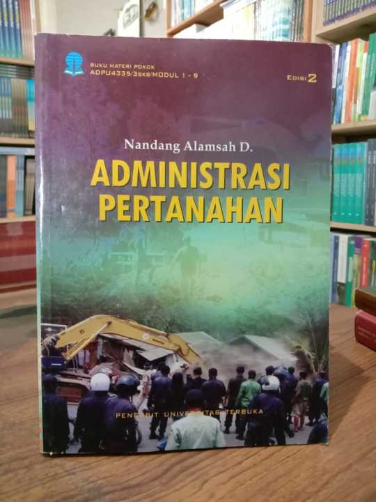 Cover ADMINISTRASI PERTANAHAN ' / NANDANG ALAMSAH D