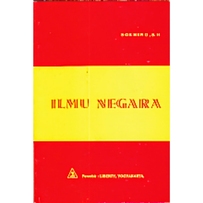 Cover ILMU NEGARA / SOEHINO,S.H.