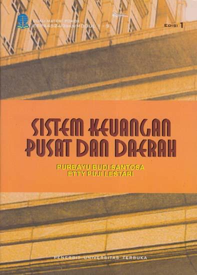 Cover SISTEM KEUANGAN PUSAT DAN DAERAH / PURBAYU BUDI SANTOSO