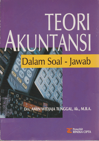 Cover TEORI AKUNTANSI DALAM SOAL - JAWAB / Drs. AMIN WIDJAJA TUNGGAL, Ak., M.B.A.