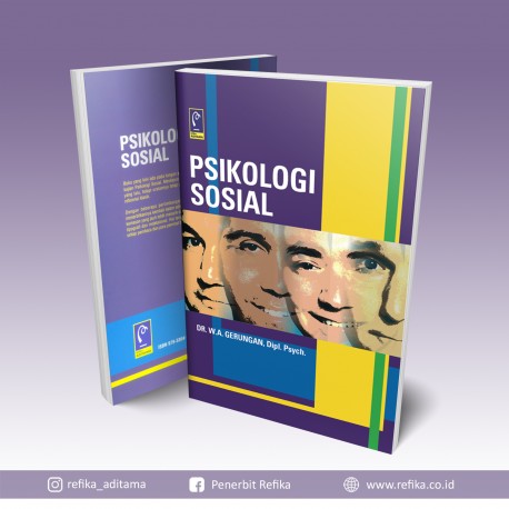 Cover PSIKOLOGI SOSIAL ' / DR. W.A. GERUNGAN, Dipl.Psych