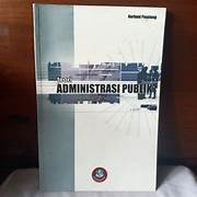 Cover TEORI ADMINISTRASI PUBLIK /' / HARBANI PASOLONG