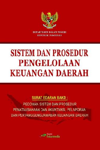 Cover SISTEM DAN PROSEDUR PENGELOLAAN KEUANGAN DAEARAH ' / LEMBAGA