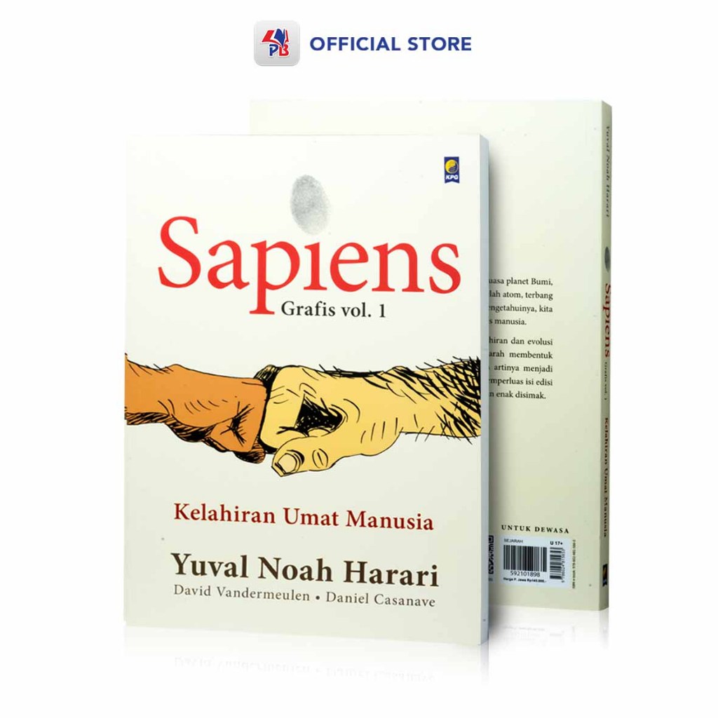 Cover SAPIENS GRAFIS : VOL.1 :  Kelahiran Umat Manusis / YUVAL NOAH HARARI