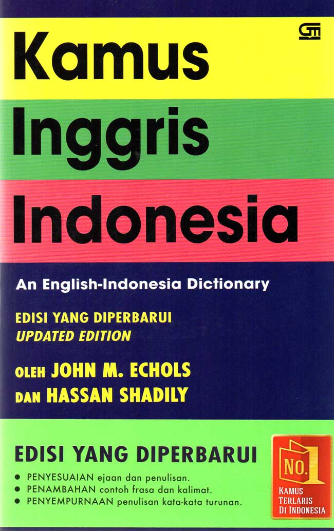 Cover KAMUS INGGRIS INDONESIA. ' :  An. English-IIndonesia Dictionary / JOHN M. ECHOLS