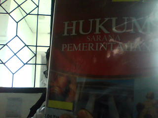 Cover HUKUM SARANA PEMERINTAHAN / Dr.W.RIAWAN TJANDRA,SH.,M.Hum