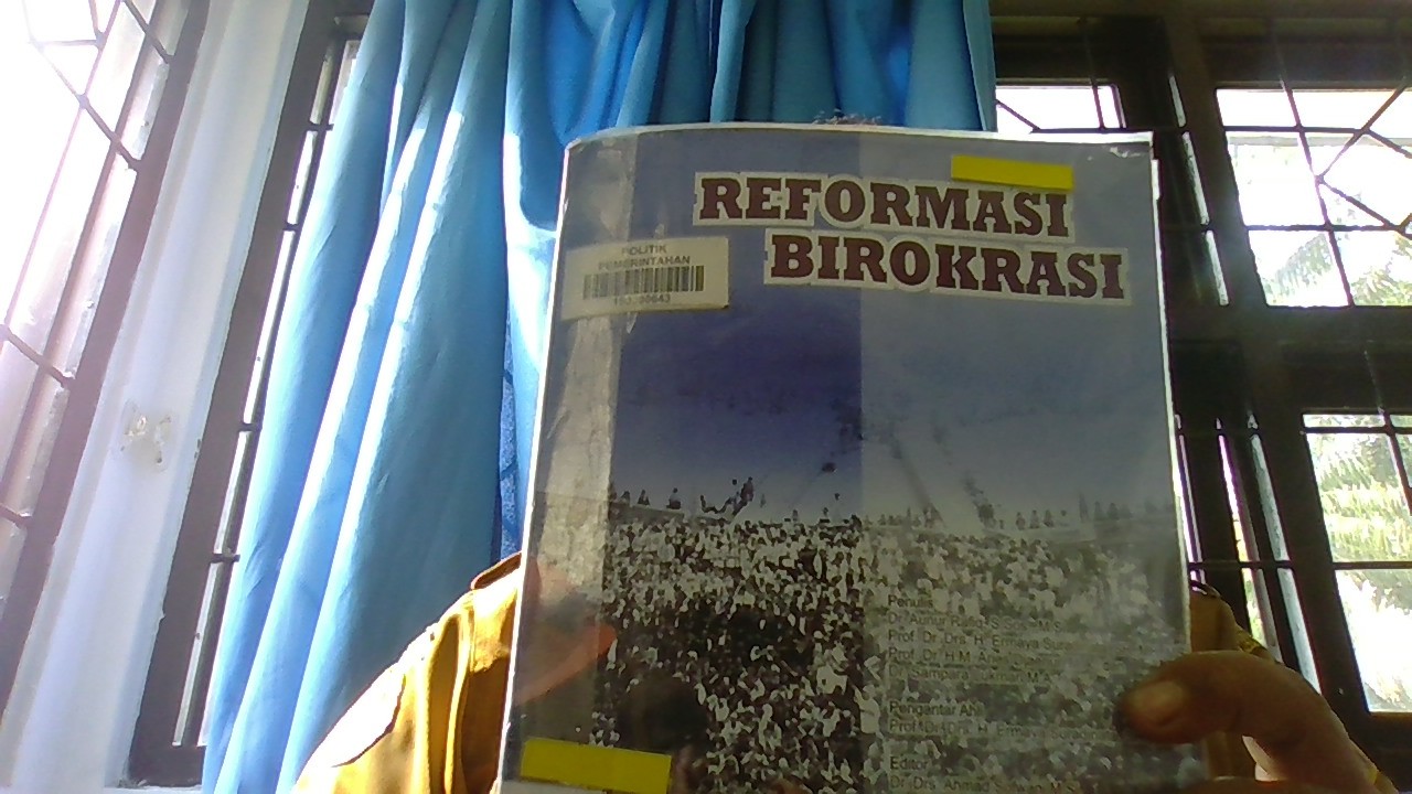 Cover REFORMASI BIROKRASI/FPP / DR. AUNUR RAFIQ.S.SOS., M.Si