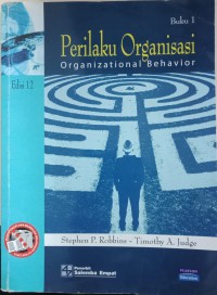 Cover PERILAKU  ORGANISASI BUKU 1 / STEPHEN P. ROBBINS